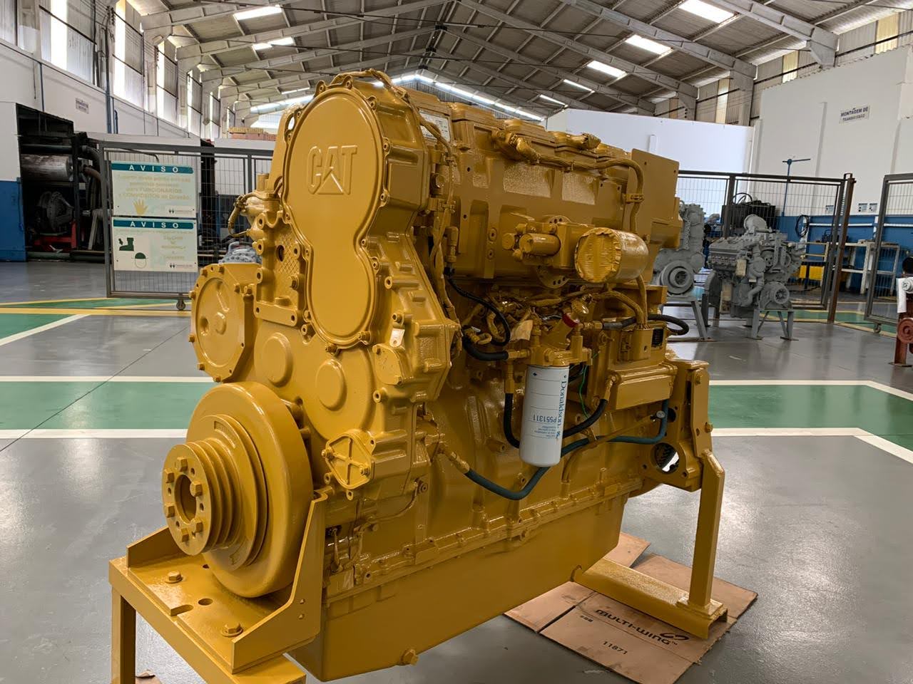Двигатель с18 caterpillar